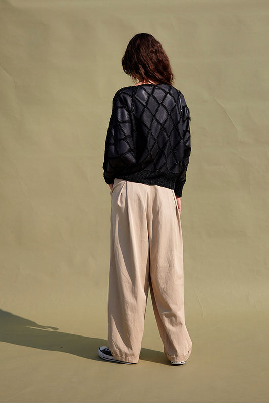 Calça Reta Algodão