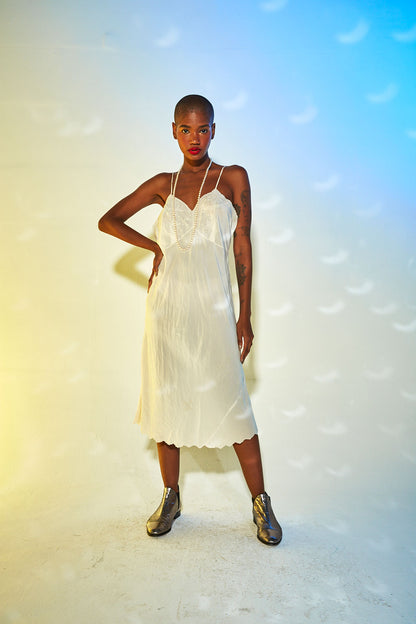 Vestido amarelo água